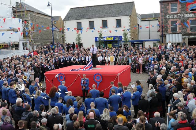 Common Riding memorabilia could form a large part of a proposed Selkirk Heritage Centre. Photo: Grant Kinghorn.