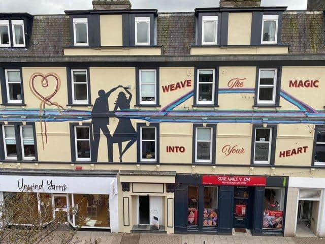Galashiels is weaving its magic on retail experts.