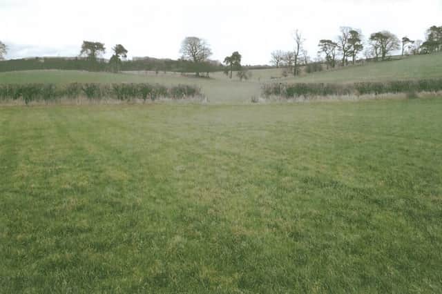 Land at Eildon Mains Farm, near Melrose, earmarked for hosting new horse-training facilities