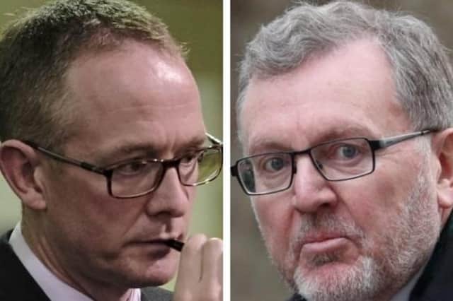 Borders Tory MPs John Lamont and David Mundell, who have both been banned from entering Russia.