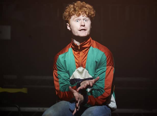 Greg Esplin as Tommy in Trainspotting Live
Pic by: Geraint Lewis