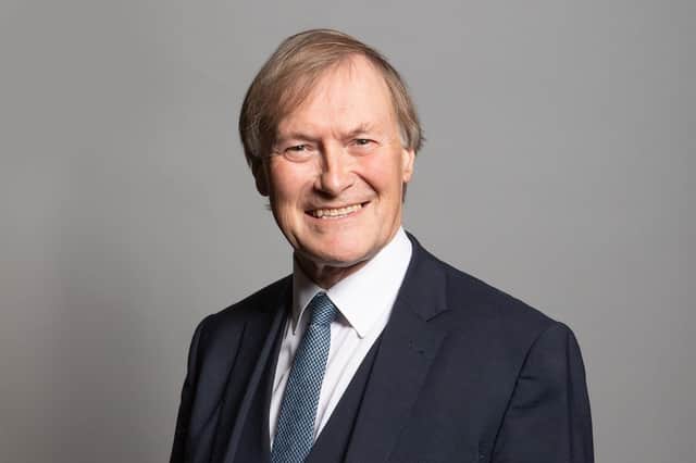 Sir David Amess, who was murdered last week in what is being treated as a terrorist attack.