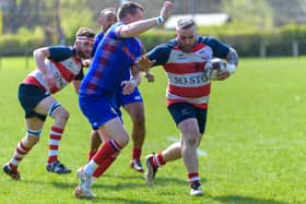 Peebles drawing 26-26 with Kirkcaldy at home in April (Pic: Stephen Mathison)