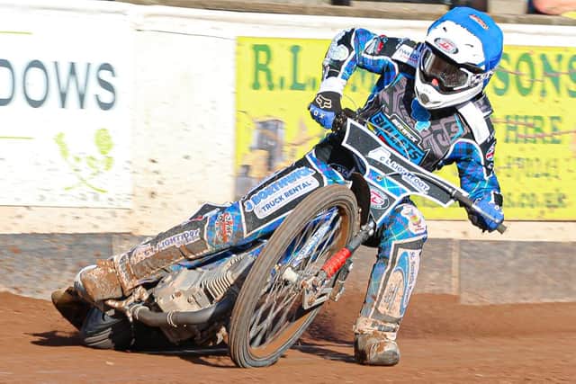 Greg Blair in action for Berwick Bullets against Mildenhall Fen Tigers in Suffolk in September (Pic: Taz McDougall)