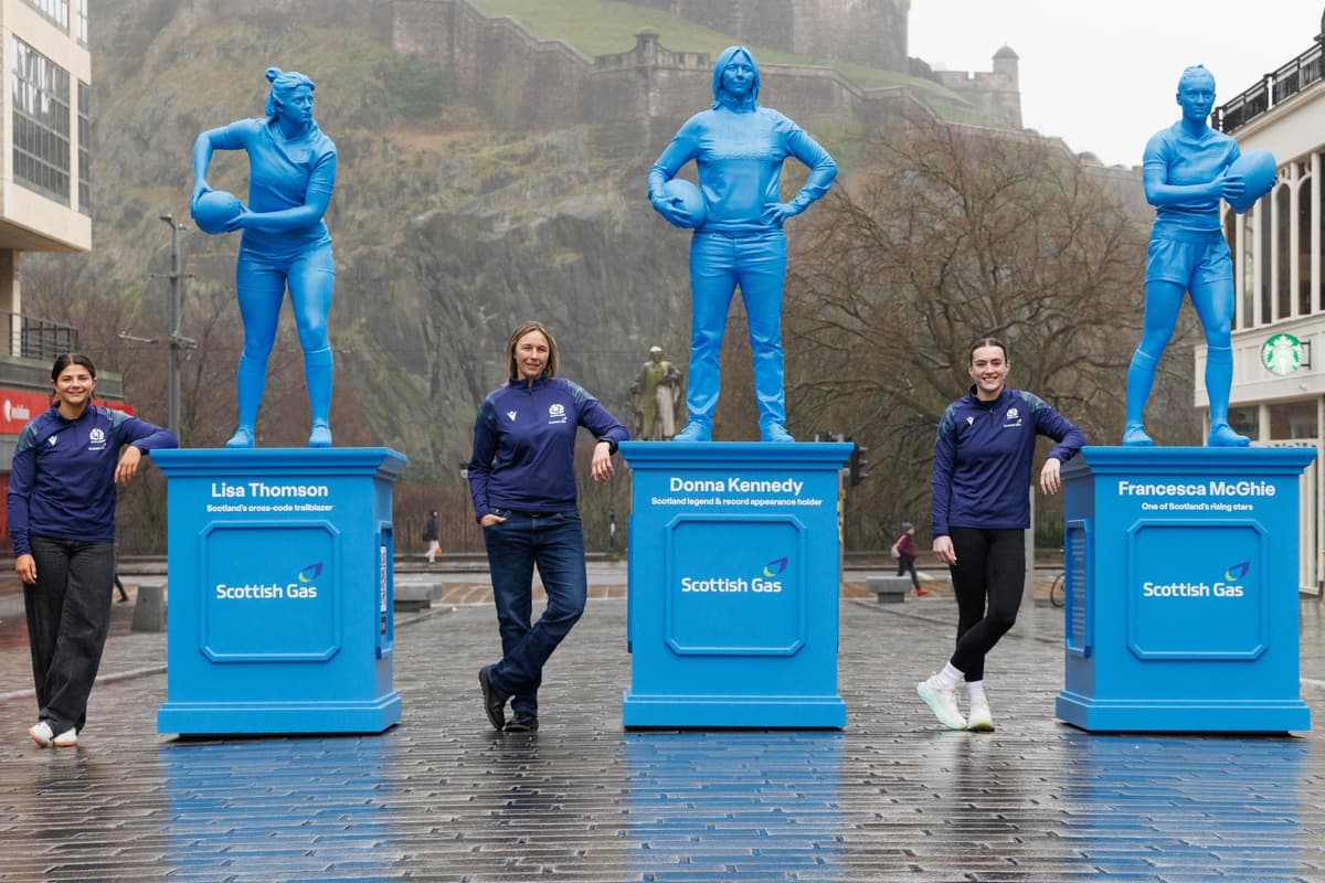 Lisa Thomson Hawick rugby star Lisa Thomson says she’s honoured to have inspired statue