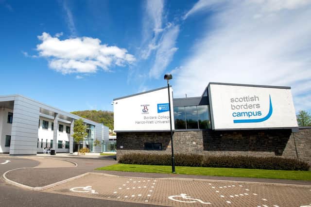 The initiative will enable Borders College to reach more learners, and to develop and deliver new programmes.
