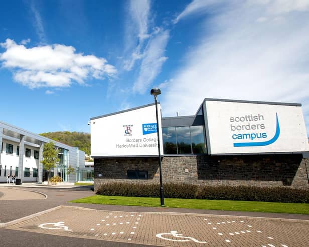 The initiative will enable Borders College to reach more learners, and to develop and deliver new programmes.