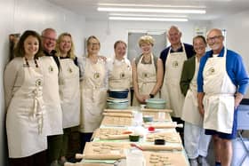 Riddell and Fiona enjoyed their last meeting at The Bairnkine, near Jedburgh, where Lucy Tile led a hands-on oatcake workshop.