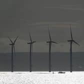 Offshore wind farm.