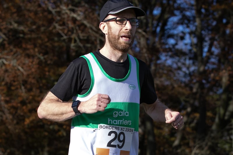 Gala Harrier Paul Henderson was 55th in Sunday's senior Borders Cross-Country Series race at Lauder in 34:47