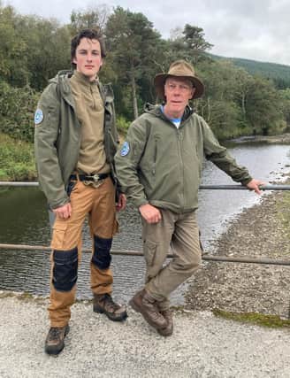 Rangers Mitchell Hobbs and Tommy Bryson provide guided tours of the Ettrick Marshes every Wednesday.