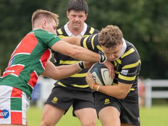 Melrose beating Glasgow Hutchesons’ Aloysians 34-31 away on Saturday (Photo: Andy McLean)
