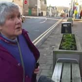 The Selkirk woman who said she believes Boris Johnson  "needs a kick up the a**e" on Channel 4 News.