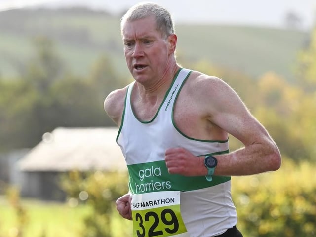 James Dennison was sixth in 1:27:38 at the latest Jedburgh Running Festival’s half-marathon on Sunday (Photo: Neil Renton)