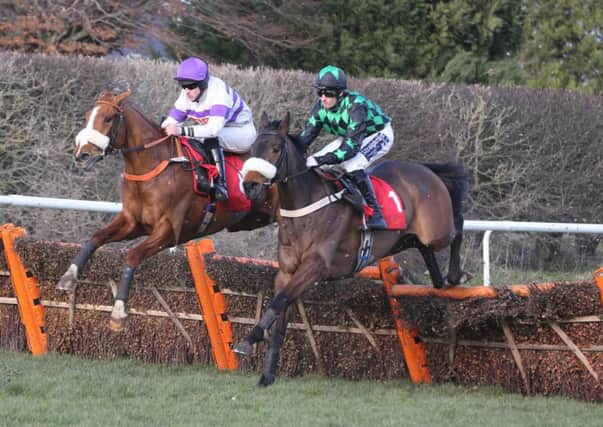 CLEVER COOKIE Ridden by Wilson Renwick wins at Kelso 1/3/14
Photograph by GROSSICK RACING 07710461723