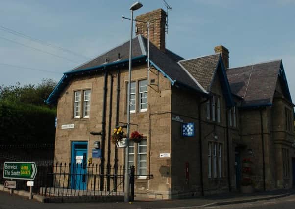 Counter service is to be withdrawn at Coldstream Police Station and three others in the Borders.