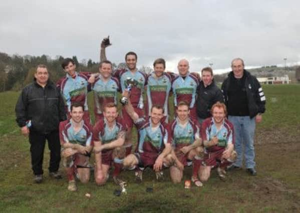 St Boswells continued their season of success with a win at Hawick Linden Sevens