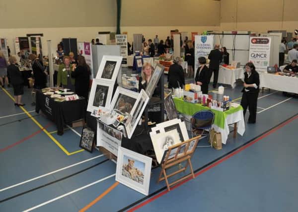 The first Berwick and Borders Business Show attracted 67 exhibitors to the Swan Centre. Picture by Kimberley Powell