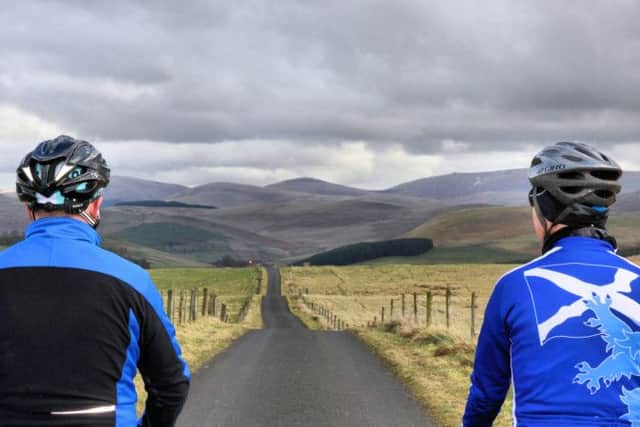 The Wooler Wheel Borderlands in May took riders through the stunning scenery of the Scottish Borders and north Northumberland.