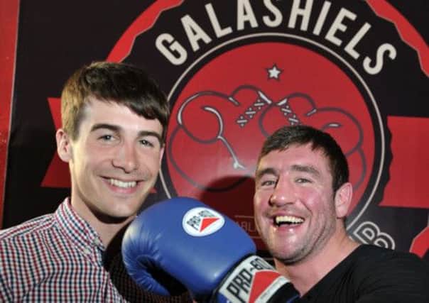 Boxer Alex Arthur MBE opened the new site of Galashiels Boxing Club along with jockey Ryan Mania.