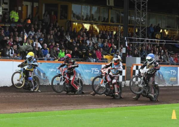 Tuesday's meeting between Berwick Bandits and Edinburgh attracted a big crowd and was live on Sky Sports. Picture: Kimberley Powell