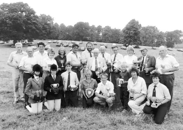 St Boswells Show in 1989.