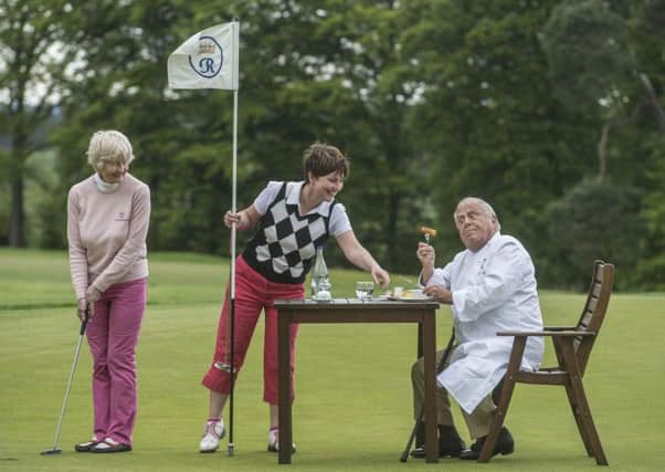 Albert Roux brings fine dining to the fairways at the Roxburghe Hotel & Golf Course in Kelso