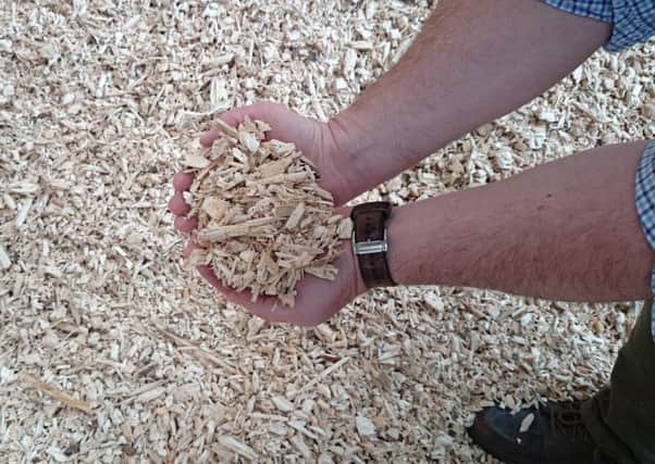 The Floors Forestry team decided to take advantage of the environmental and cost saving benefits of using timber from the Estate for woodchips