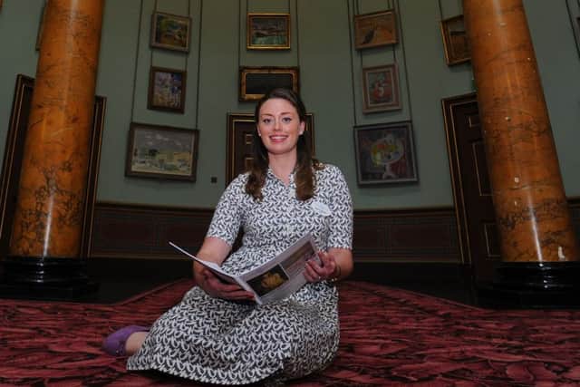 Curator Kate Anderson was responsible for the re-hanging of new painting at Paxton House Picture Gallery