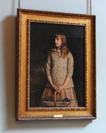 Sir John Everett Millais, Sweetest eyes were ever seen, 1881. 
Paxton House refresh the picture gallery with new paintings from the National Gallery of Scotland
