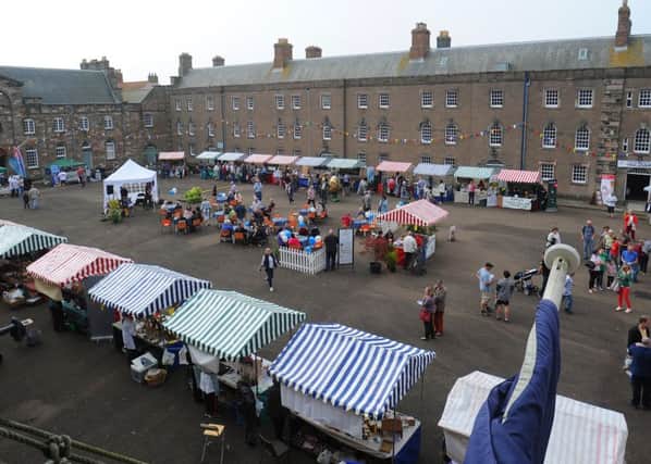 Berwick food and drink festival at the barracks