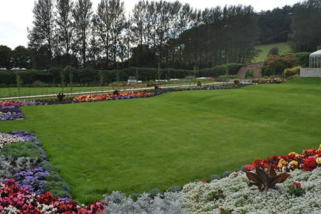 The new walled garden in Hawicks Wilton Lodge Park, part of the £3.64million regeneration project, has opened to the public. Picture: SBC
