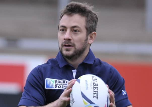 Scotland captain  Greig Laidlaw.   Picture Ian Rutherford