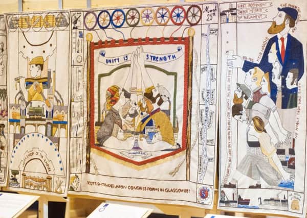 The Great Tapestry of Scotland will be housed at a new £6m building at Tweedbank, but Scottish Borders Council's decision-making process has come in for criticism.