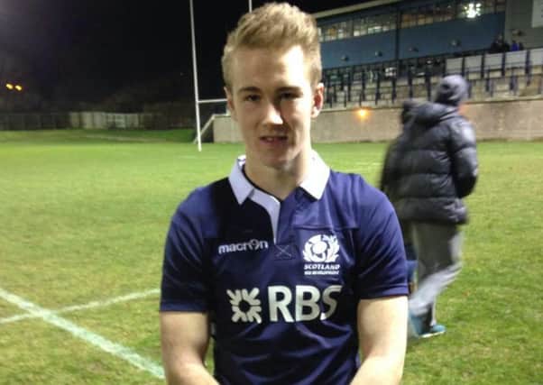 Hawick's Kyle Brunton is one of six Borders players to be called up to the Scotland Under 18s squad