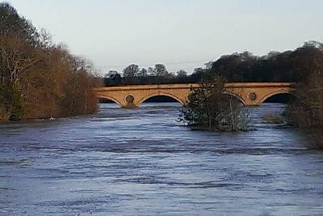Flooding at Coldstream