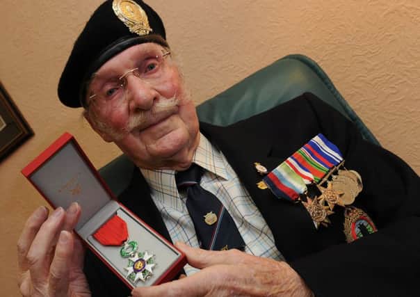 Jim Stirling has been recognised with the French Legion of Honor, for his efforts minesweeping.