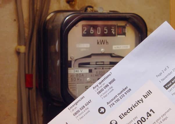 PA file photo dated 05/11/2004 of an electricity bill and an electricity meter. PRESS ASSOCIATION photo. Issue date: Tuesday April 17, 2007. Some 2.5 million households in England will end up in fuel poverty this year - double the amount of three years ago, a report out today by the Fuel Poverty Advisory Group says. A growing difference between prices paid by pre-payment customers compared to those on direct debit is a "particularly worrying" trend, its report says. See PA story CONSUMER Fuel. Photo credit should read: Martin Keene/PA Wire