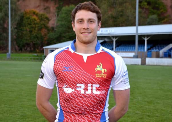 Winger Robbie Shirra-Gibb scored a hat-trick for Jed