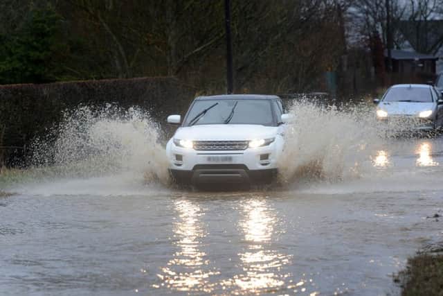 Sitting water on roads has caused chaos for commuters across the borders