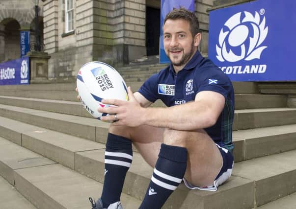 Scotland captain Greig Laidlaw
 Picture: Ian Rutherford