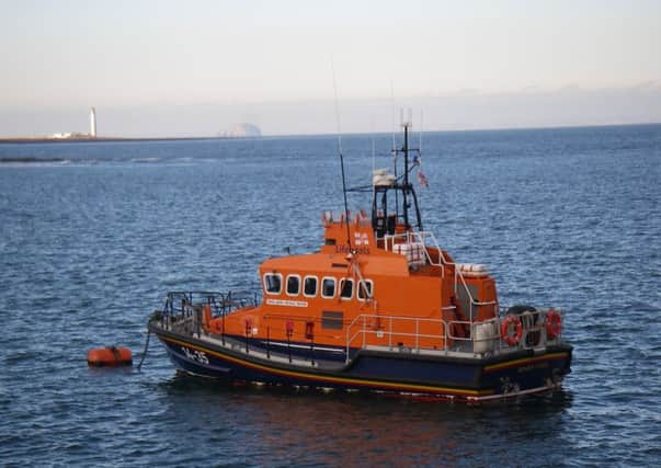 Dunbar lifeboat.