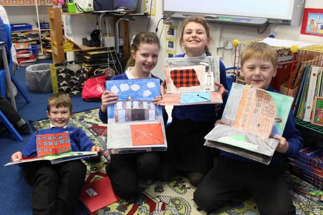 Pupils from P5 at Knowepark Primary School in Selkirk have been undertaking a creative project with local artist Kerry Jones.