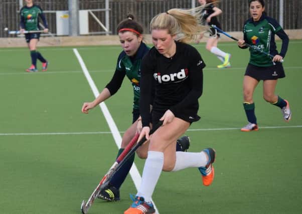 Double Fjordhus Reivers goal scorer Leia McKinnon helped the 2nd XI to a 3-0 victory over Boroughmuir