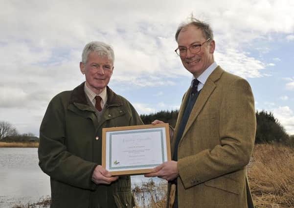 SBBN Peter Leggatte and Ross Mcleod, Greenlaw Farm award