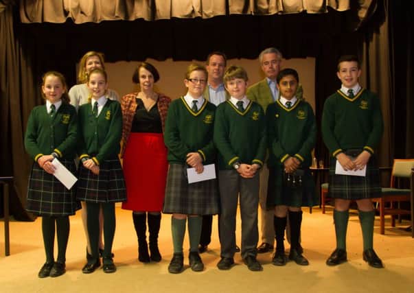 Eleven teams from Year 7 of St Mary's School, Melrose took part in the TRI Cap Young Entrepreneur Competition.