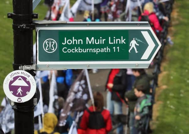 Dunbar: Alex Salmond opens the John Muir Way