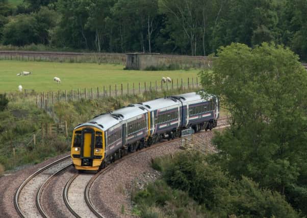 Saturday 5th of September 2015. Borders Railway Golden Ticket Holders get to ride on the new rail line the day before the first fare paying passengers.