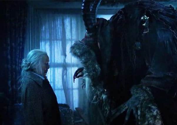 Ancient European folklore warns of Krampus, a horned beast who punishes naughty children at Christmastime.