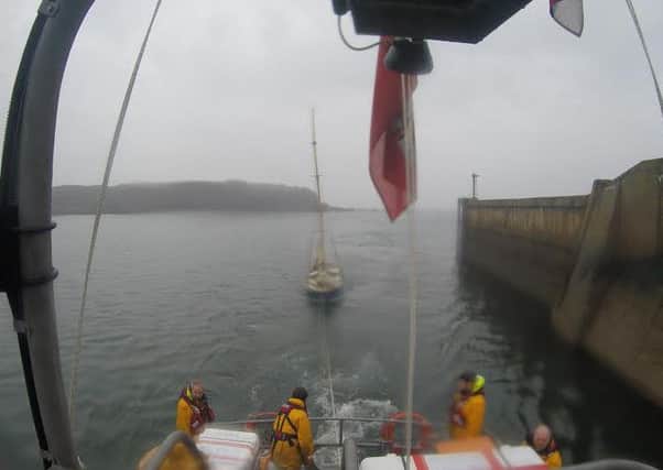 SBBN Eyemouth Lifeboat rescue April 2016